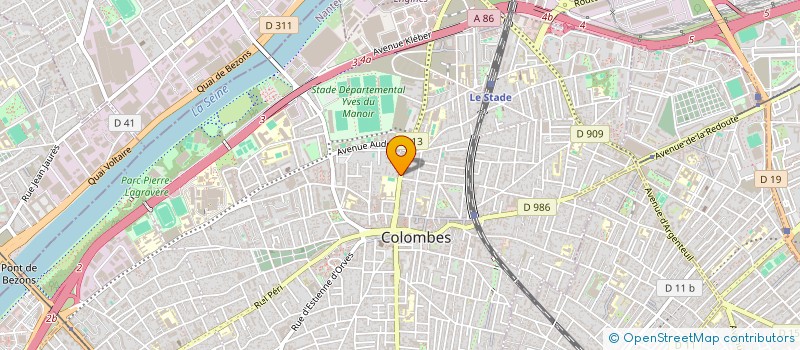 localisation de l'entreprise TILLIT-MANDZEKY à COLOMBES