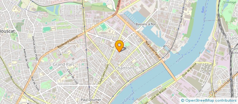localisation de l'entreprise TILLIZ PRODUCTIONS à BORDEAUX
