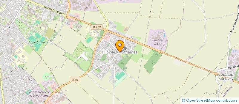 localisation de l'entreprise TILLOY LOISIRS SOLIDARITE PARTAGE à TILLOY-LES-MOFFLAINES