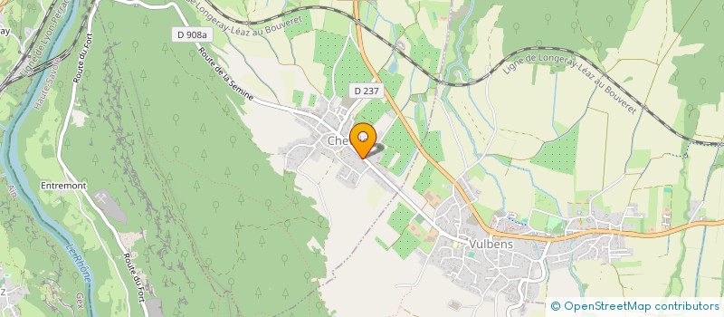 localisation de l'entreprise TILLY  CHEVRIER