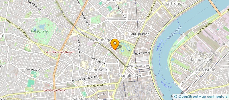 localisation de l'entreprise TILLY  BORDEAUX