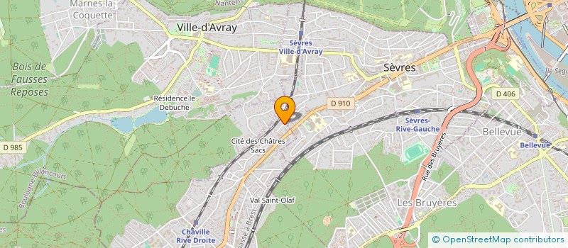 localisation de l'entreprise TILLY HOLDING  CHAVILLE