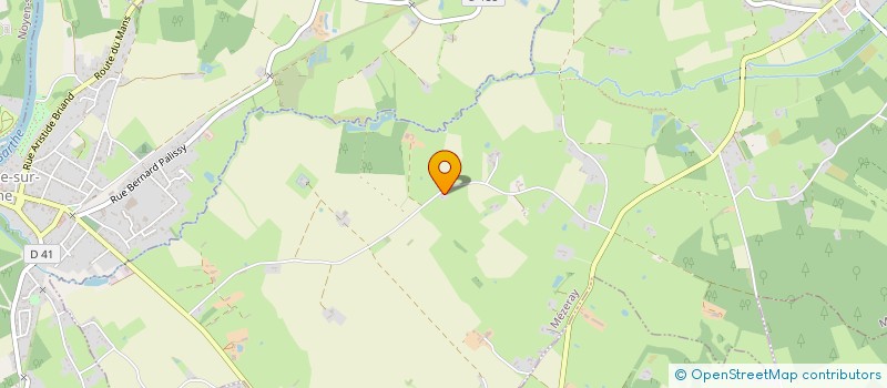 localisation de l'entreprise TILO  COURCELLES LA FORET