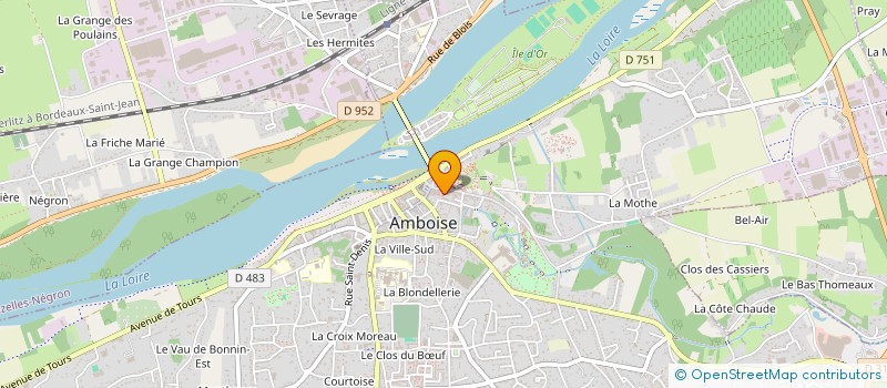 localisation de l'entreprise TILO  AMBOISE