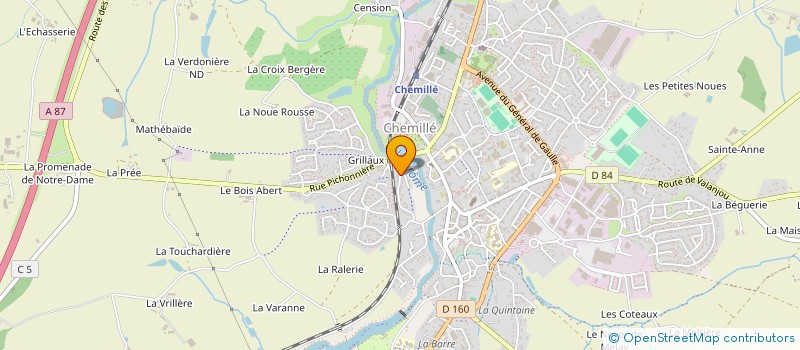 localisation de l'entreprise TILOGI  CHEMILLE-EN-ANJOU