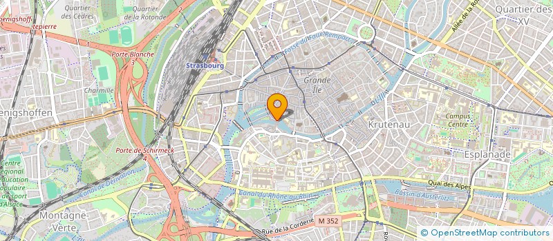 localisation de l'entreprise TILOMA à STRASBOURG