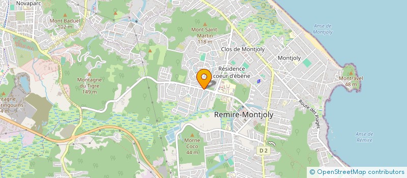 localisation de l'entreprise TILOU  REMIRE-MONTJOLY
