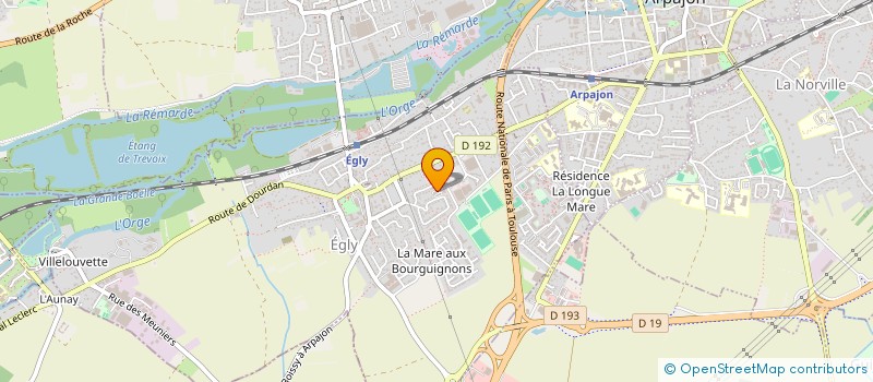 localisation de l'entreprise TILOU  EGLY