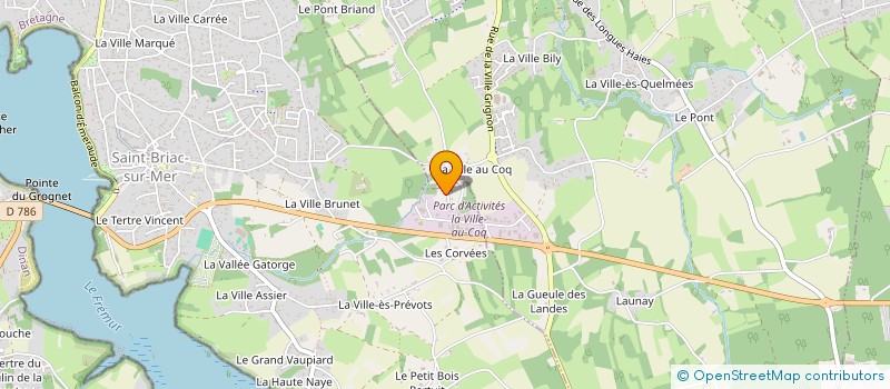 localisation de l'entreprise TILOUCH  SAINT-LUNAIRE