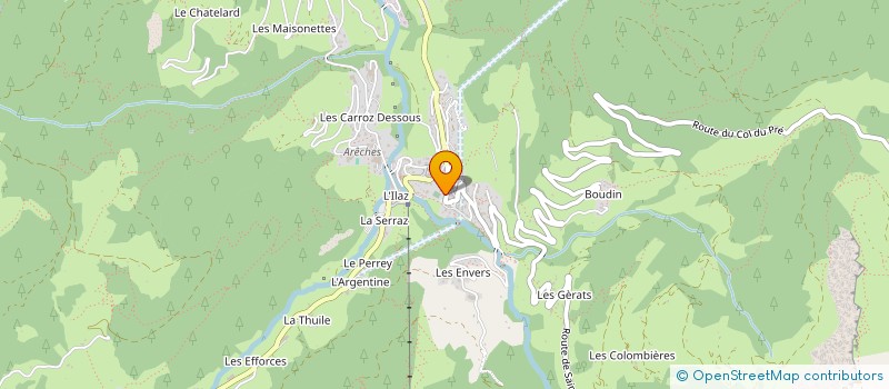 localisation de l'entreprise TILOUENNICK  BEAUFORT
