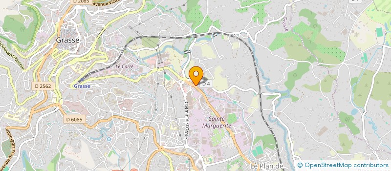 localisation de l'entreprise TILOULOU  GRASSE