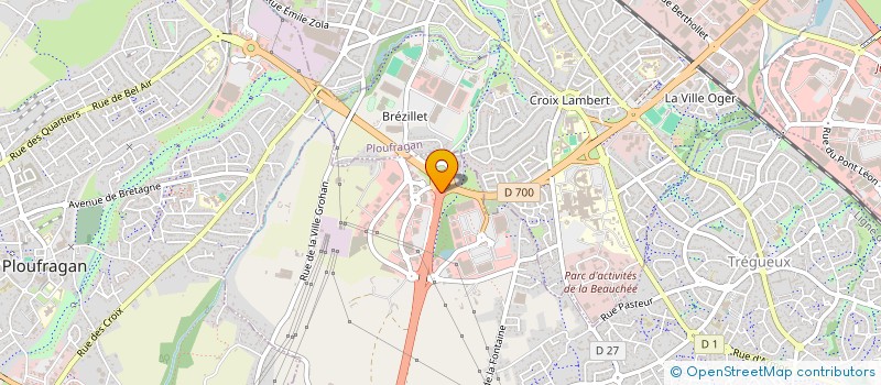 localisation de l'entreprise TILOUNO  TREGUEUX