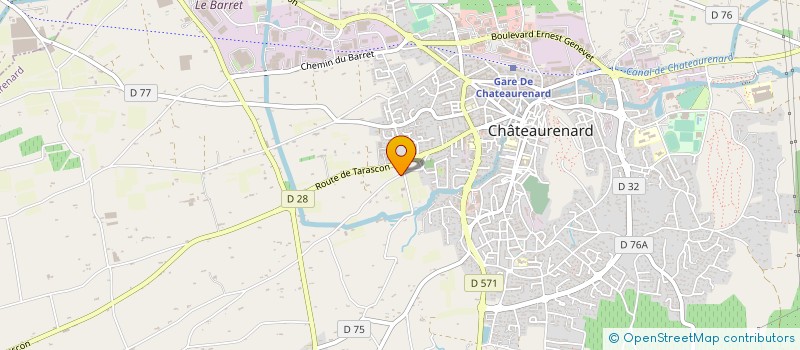 localisation de l'entreprise TILPLANT à CHATEAURENARD