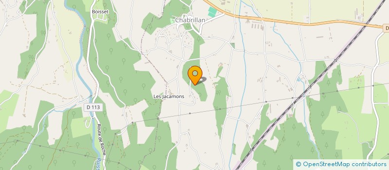 localisation de l'entreprise TILSYS  CHABRILLAN