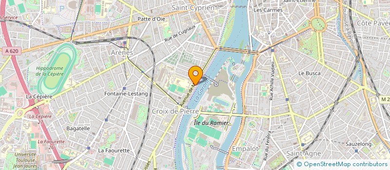 localisation de l'entreprise TILT à TOULOUSE