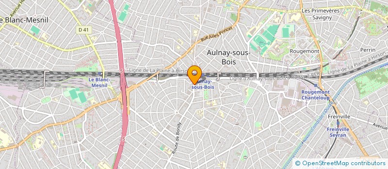 localisation de l'entreprise TILT à AULNAY-SOUS-BOIS