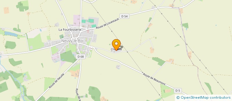 localisation de l'entreprise TILT  NEUVY-LE-ROI