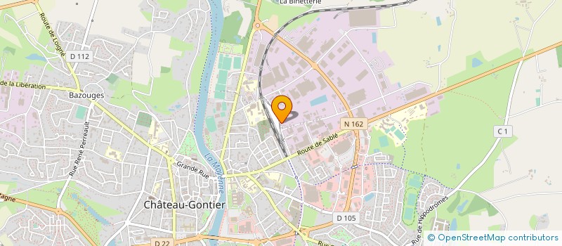 localisation de l'entreprise TILT AFFAIRES à CHATEAU-GONTIER-SUR-MAYENNE