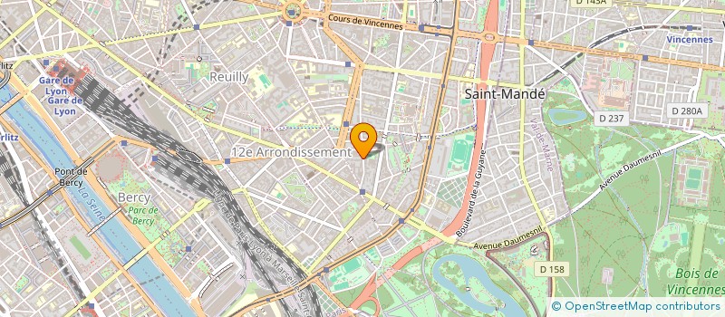 localisation de l'entreprise TILT DAVID à PARIS