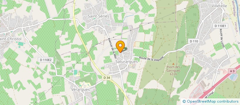 localisation de l'entreprise TILT'DECLIC à ENTRE-VIGNES