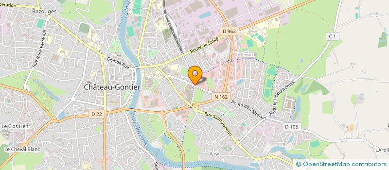 localisation de l'entreprise TILT EQUIPEMENT  CHATEAU-GONTIER-SUR-MAYENNE