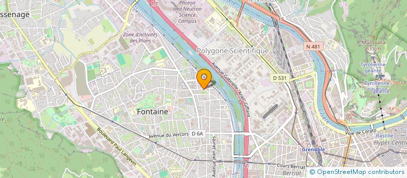 localisation de l'entreprise TILT SERVICE  FONTAINE