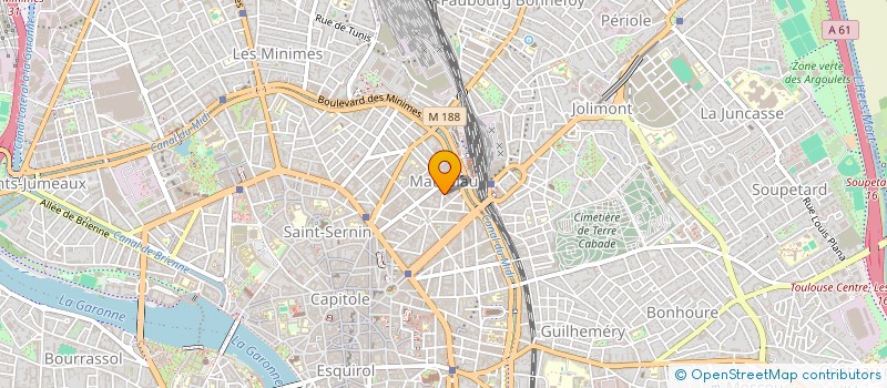 localisation de l'entreprise TILT SUR GARONNE à TOULOUSE