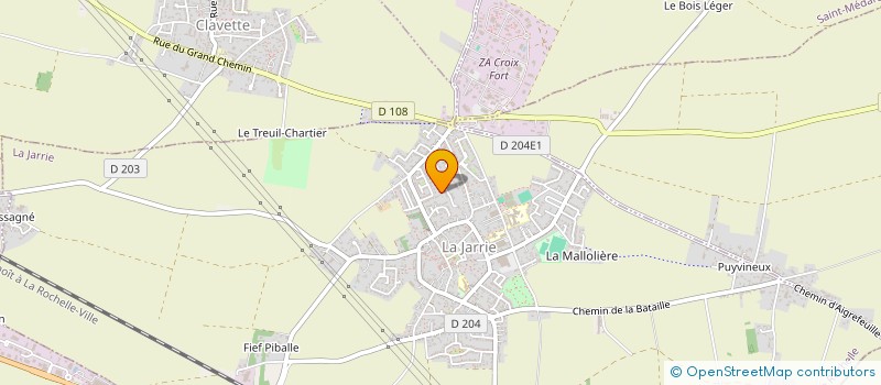 localisation de l'entreprise TILYA  LA JARRIE