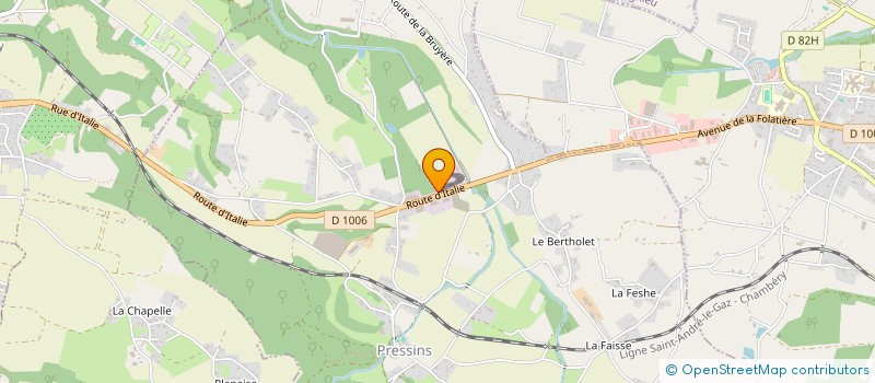 localisation de l'entreprise TIM  PRESSINS