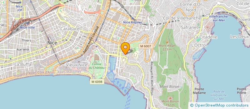 localisation de l'entreprise TIM à NICE