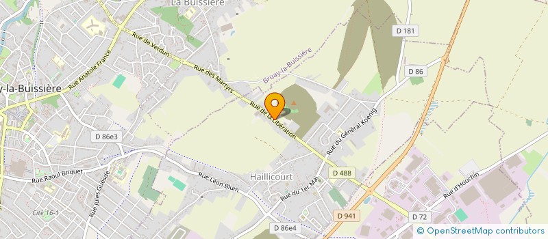localisation de l'entreprise TIM AUTO à HAILLICOURT