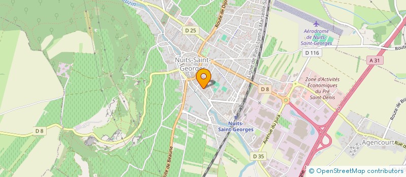 localisation de l'entreprise TIM - AUX PETITES PERRIERES à NUITS-SAINT-GEORGES