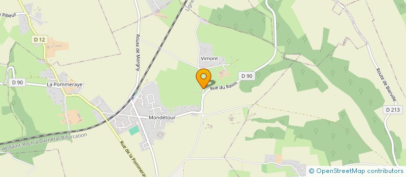 localisation de l'entreprise TIM BATIMENT  MORGNY-LA-POMMERAYE