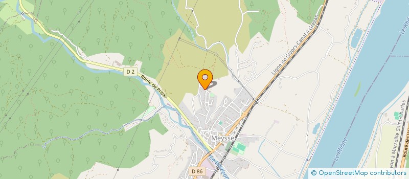 localisation de l'entreprise TIM'BERT  MEYSSE