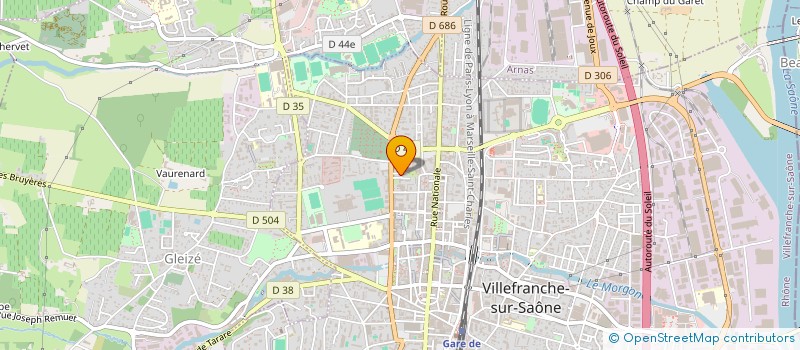 localisation de l'entreprise TIM'CHAUDRO  VILLEFRANCHE-SUR-SAONE