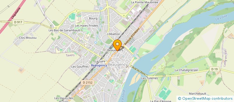 localisation de l'entreprise TIM CONFORT  BEAUGENCY