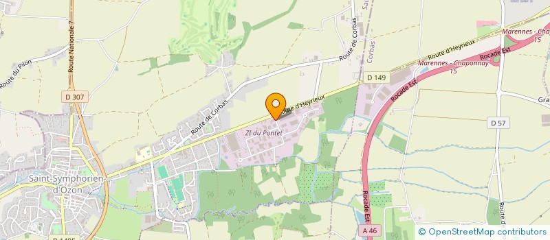 localisation de l'entreprise TIM CONTROLE  SAINT-SYMPHORIEN-D'OZON