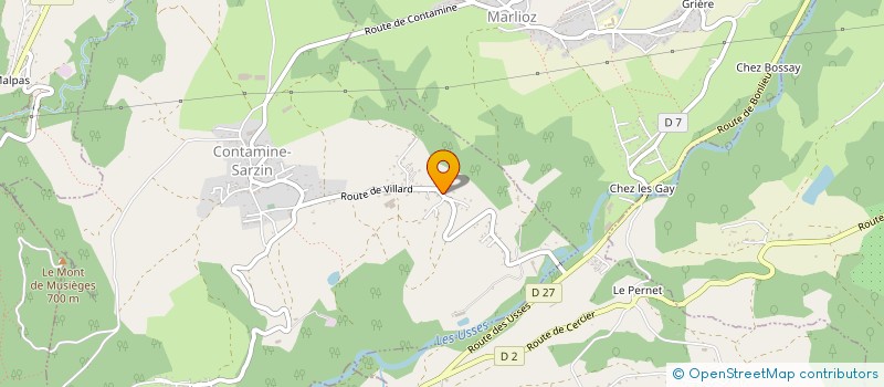 localisation de l'entreprise TIM DU LOUP à DOUSSARD