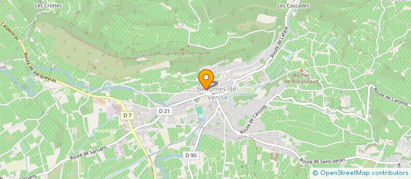 localisation de l'entreprise TIM'ELEC 84  BEAUMES-DE-VENISE