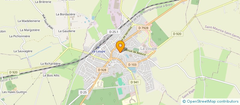 localisation de l'entreprise TIM-FORME à LA LOUPE