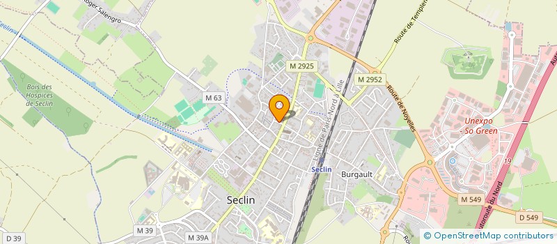 localisation de l'entreprise TIM'IMMOBILIER  SECLIN