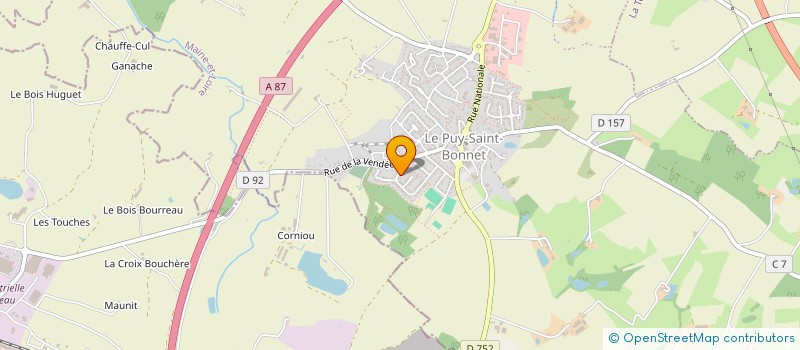 localisation de l'entreprise TIM INVEST à CHOLET