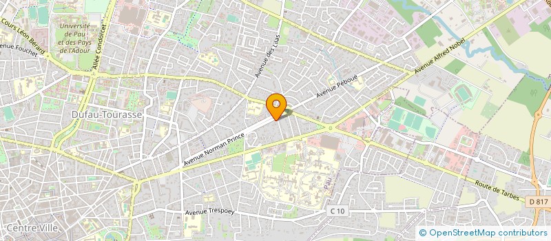 localisation de l'entreprise TIM INVEST à PAU
