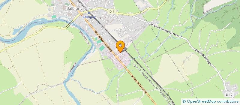 localisation de l'entreprise TIM LAVAGE à BALBIGNY