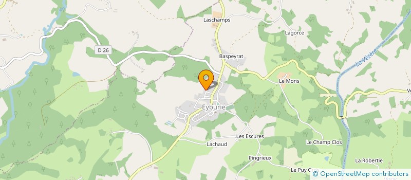 localisation de l'entreprise TIM & O 19  EYBURIE