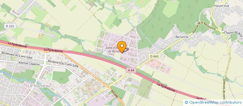 localisation de l'entreprise TIM PEINTURE  MORLAAS