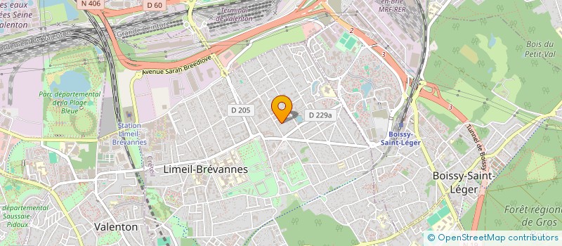 localisation de l'entreprise TIM PROCESS à LIMEIL-BREVANNES