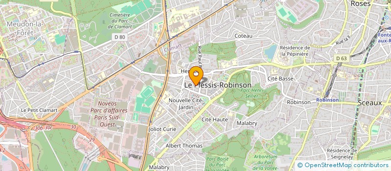 localisation de l'entreprise TIM PROPRETE ET SERVICES à LE PLESSIS-ROBINSON