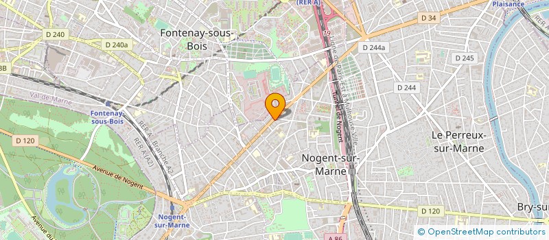 localisation de l'entreprise TIM'S COIFF à NOGENT-SUR-MARNE