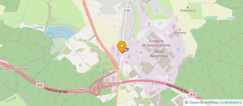 localisation de l'entreprise TIM-SU  HAMBACH